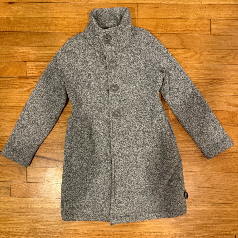Patagonia Kids Gray Pea Coat